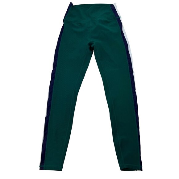 Wilo The Label Womens Leggings Green/Multi Ribbed Size XS - Picture 1 of 8
